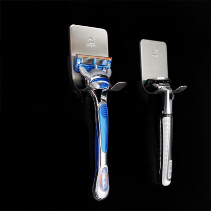 Stainless Steel Self-Adhesive Razor Holder for Shower by HitMyNeed