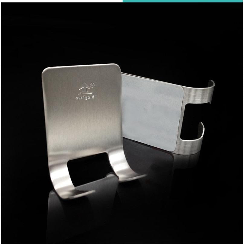 Stainless Steel Self-Adhesive Razor Holder for Shower by HitMyNeed