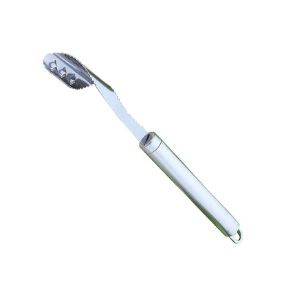 Stainless Steel Serrated Pepper Corer Tool by HitMyNeed