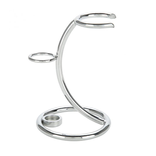 Stainless Steel Shaving Brush and Razor Stand by HitMyNeed