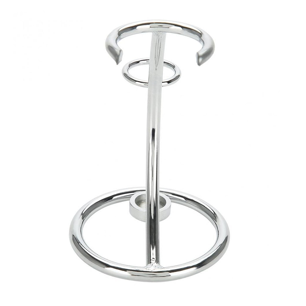 Stainless Steel Shaving Brush and Razor Stand by HitMyNeed