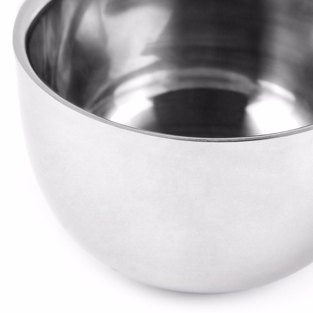 Stainless Steel Shaving Lather Bowl by HitMyNeed