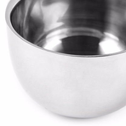 Stainless Steel Shaving Lather Bowl by HitMyNeed