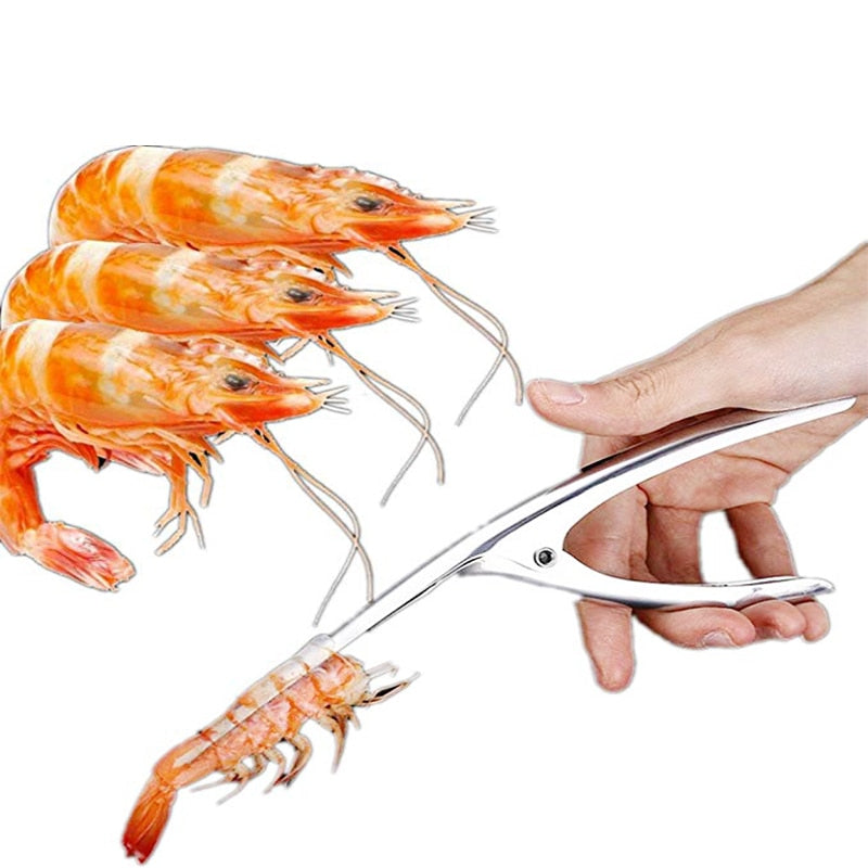 Stainless Steel Shrimp Deveiner Kitchen Tool by HitMyNeed