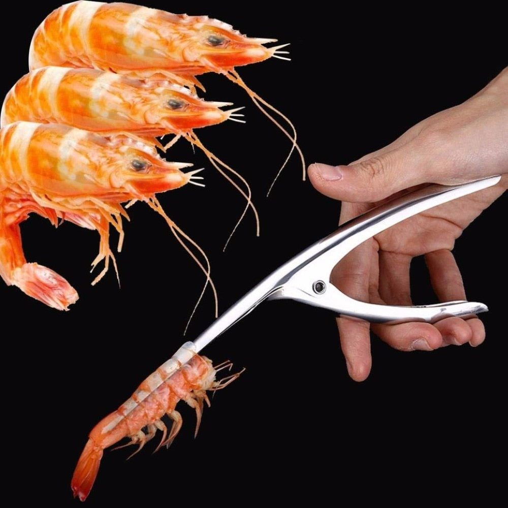 Stainless Steel Shrimp Deveiner Kitchen Tool by HitMyNeed