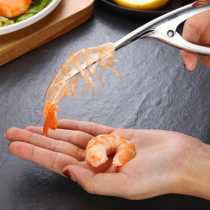 Stainless Steel Shrimp Deveining Tool by HitMyNeed