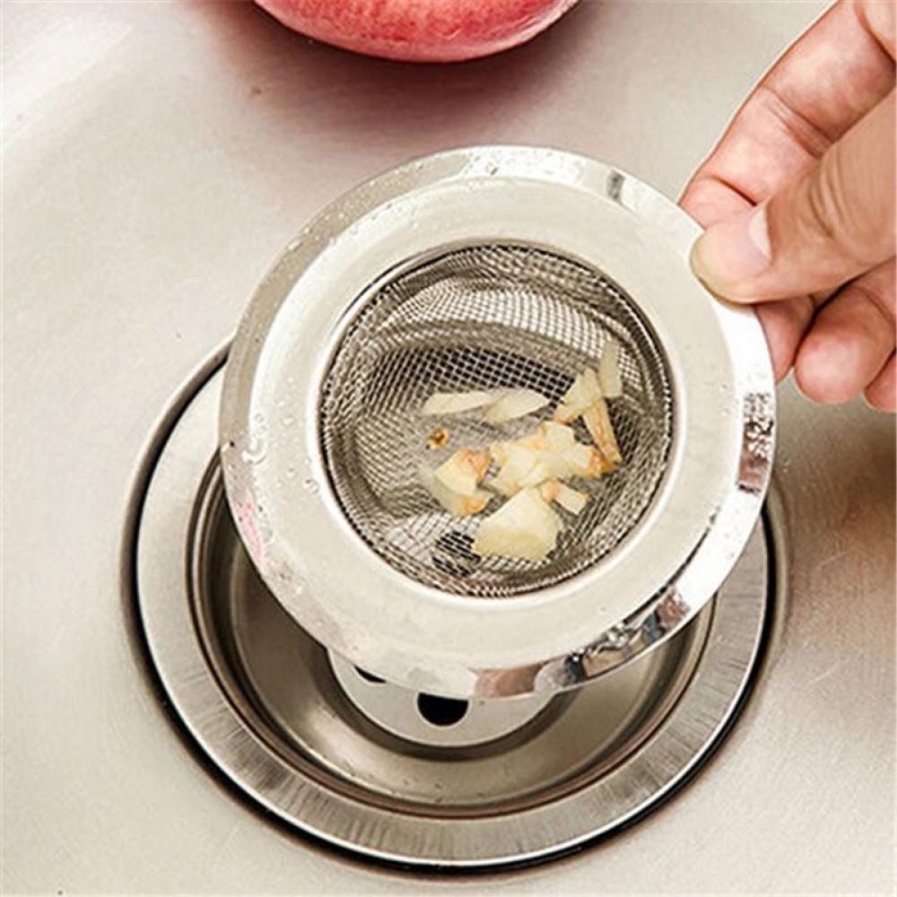 Stainless Steel Sink Drain Basket Strainer Filter by HitMyNeed