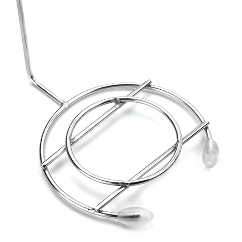 Stainless Steel Skewer Stand with Drip Plate by HitMyNeed
