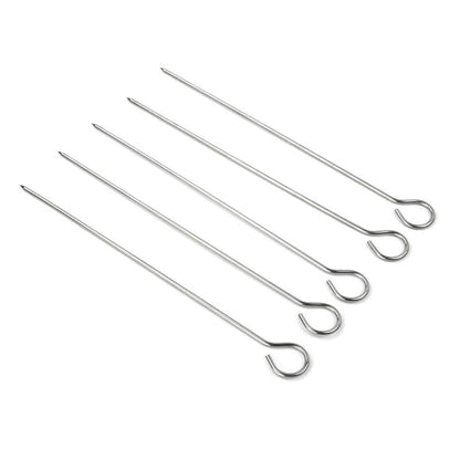 Stainless Steel Skewer Stand with Drip Plate by HitMyNeed