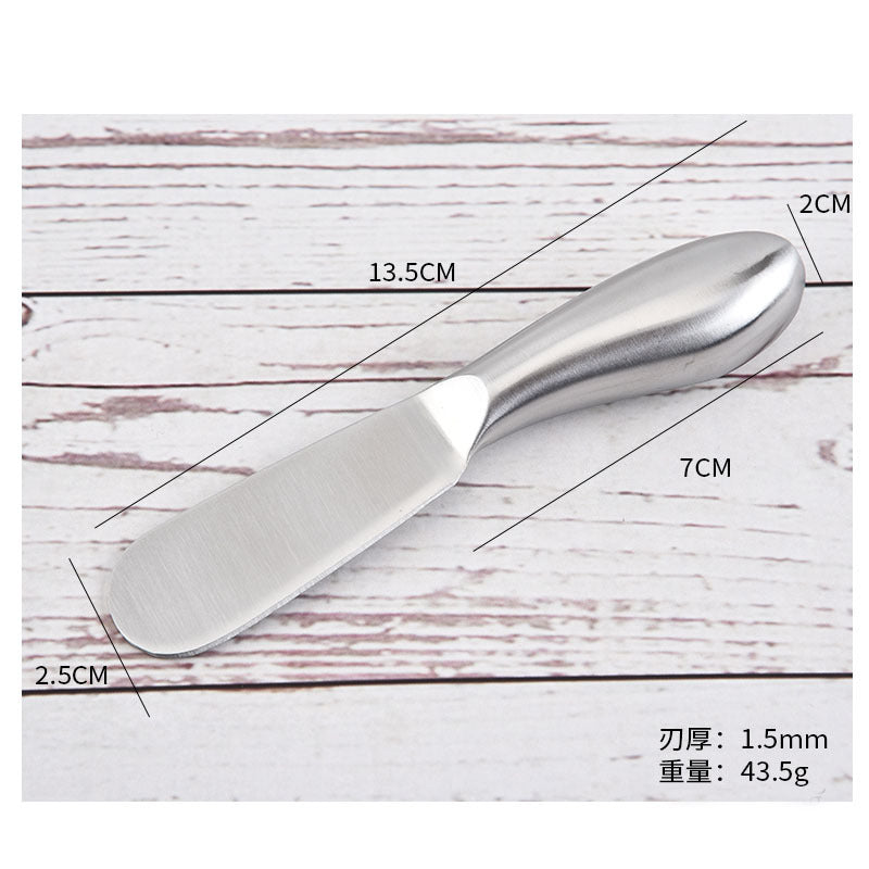 Stainless Steel Small Butter Knife with Round Handle by HitMyNeed