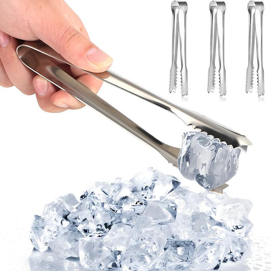 Stainless Steel Small Serving Tongs Set of 5 by HitMyNeed