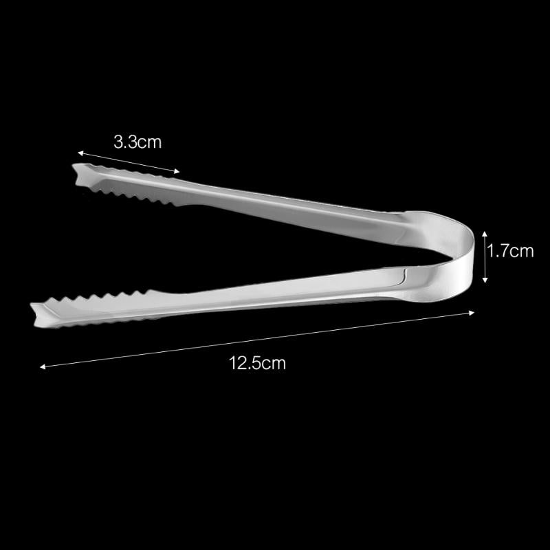 Stainless Steel Small Serving Tongs Set of 5 by HitMyNeed