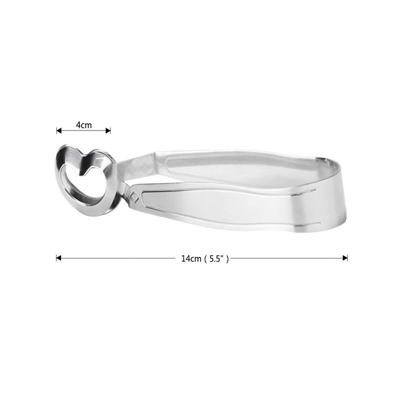 Stainless Steel Snail Tongs with Matching Fork Set by HitMyNeed