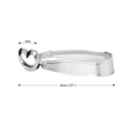 Stainless Steel Snail Tongs with Matching Fork Set by HitMyNeed