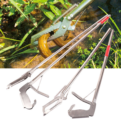 Stainless Steel Snake Catching Stick Tool Small: 120 cm by HitMyNeed