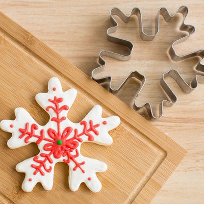Stainless Steel Snowflake Cookie Cutter Mold by HitMyNeed