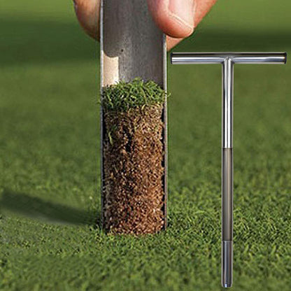 Stainless Steel Soil Sampler Probe with Handle by HitMyNeed
