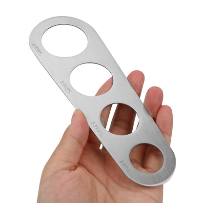 Stainless Steel Spaghetti and Pasta Measuring Tool by HitMyNeed