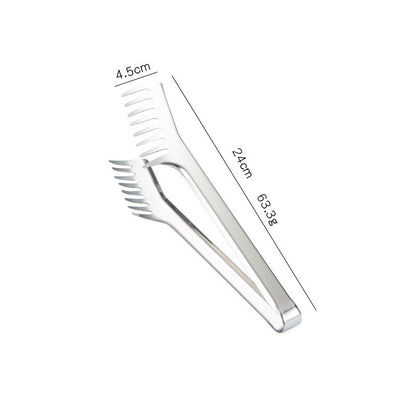 Stainless Steel Spaghetti Tong Pasta Server by HitMyNeed