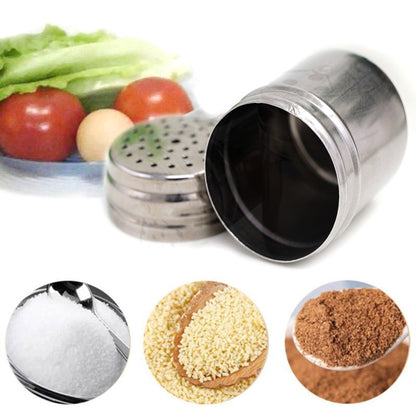 Stainless Steel Spice Shaker Bottle 4.6 x 7 cm by HitMyNeed