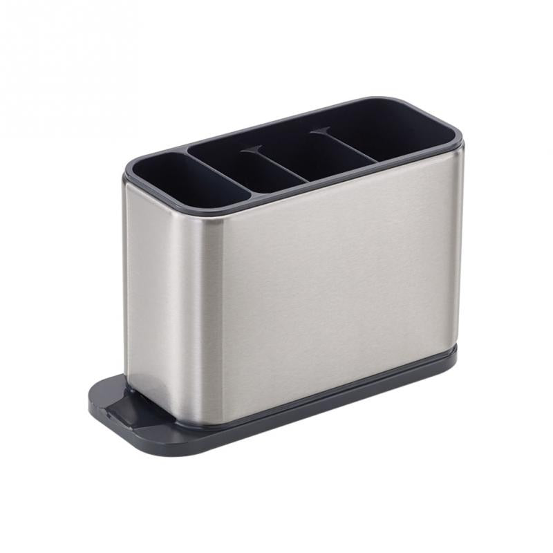 Stainless Steel Spoon and Fork Stand Organizer by HitMyNeed