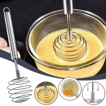 Stainless Steel Spring Coil Whisk 24cm by HitMyNeed