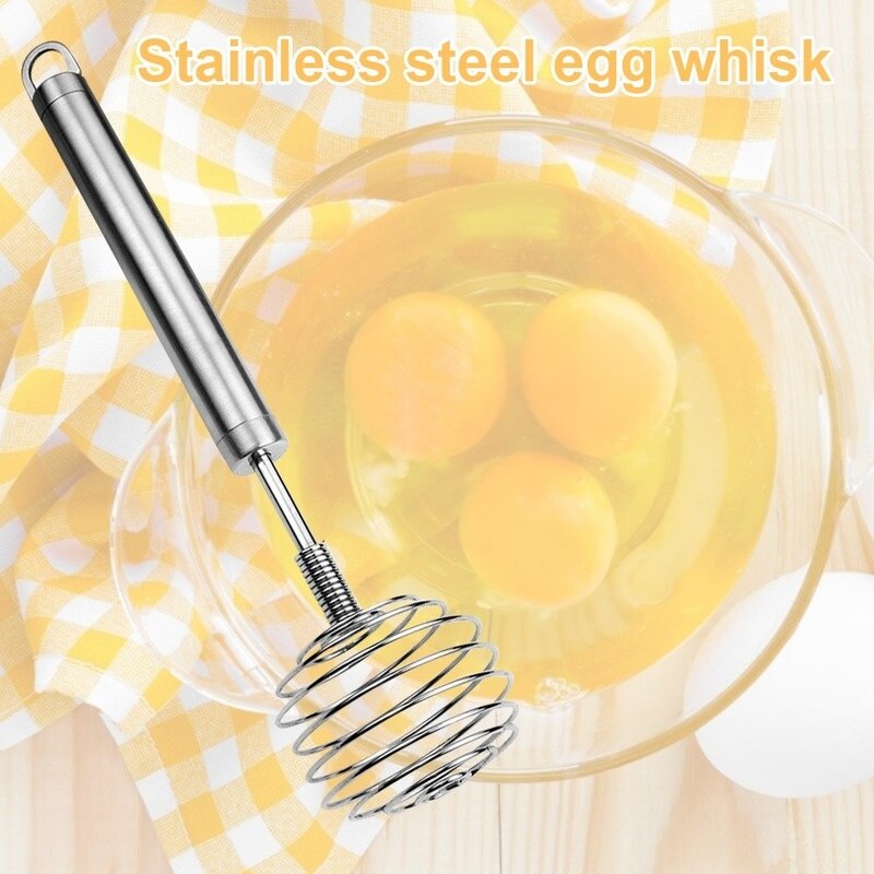 Stainless Steel Spring Coil Whisk 24cm by HitMyNeed