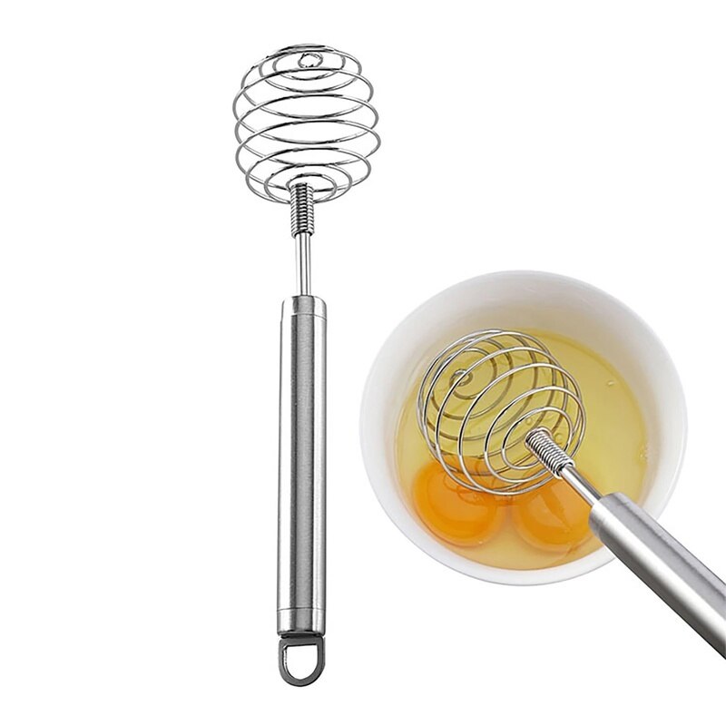 Stainless Steel Spring Coil Whisk 24cm by HitMyNeed