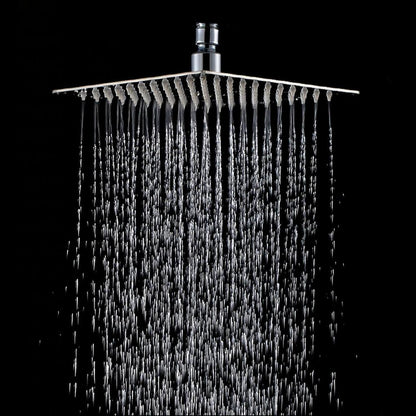 Stainless Steel Square Rain Shower Head 20 x 20 cm by HitMyNeed