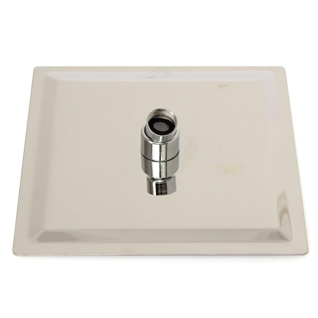 Stainless Steel Square Rain Shower Head 20 x 20 cm by HitMyNeed