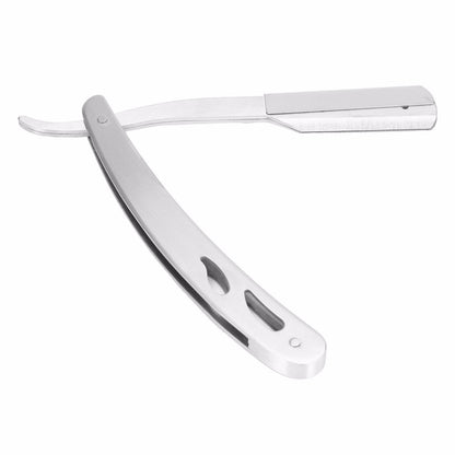 Stainless Steel Straight Razor Shaver with Blades by HitMyNeed