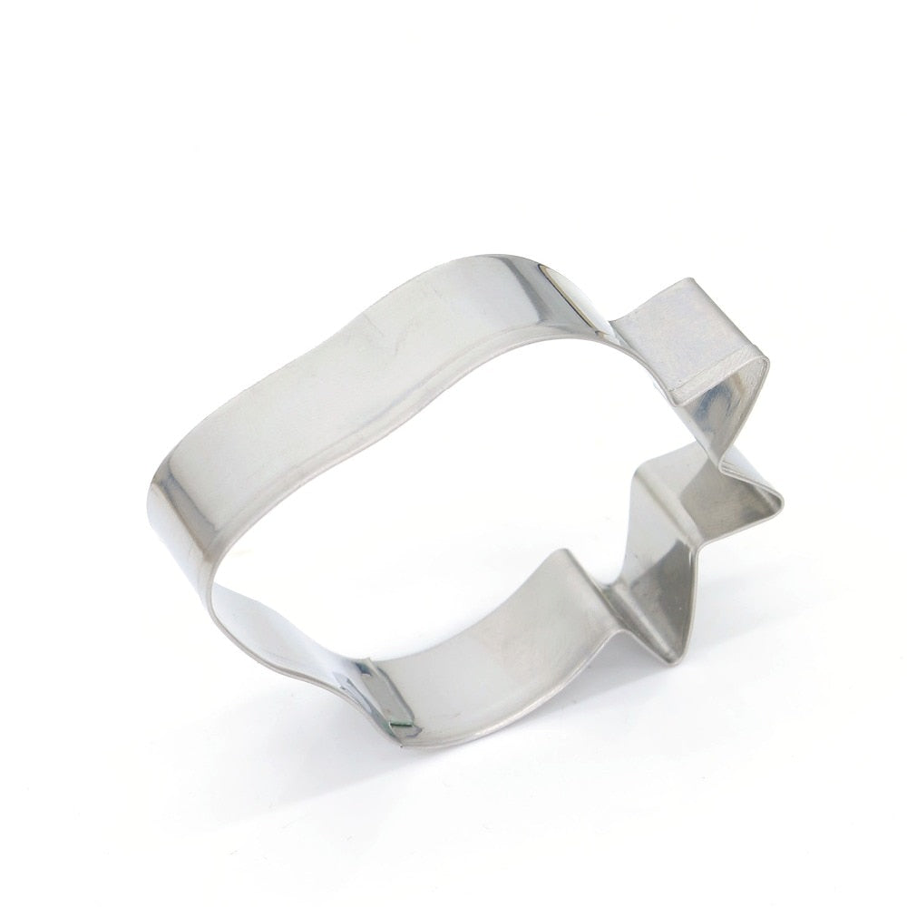 Stainless Steel Strawberry Cookie Cutter 6 x 8 cm by HitMyNeed