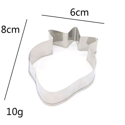 Stainless Steel Strawberry Cookie Cutter 6 x 8 cm by HitMyNeed