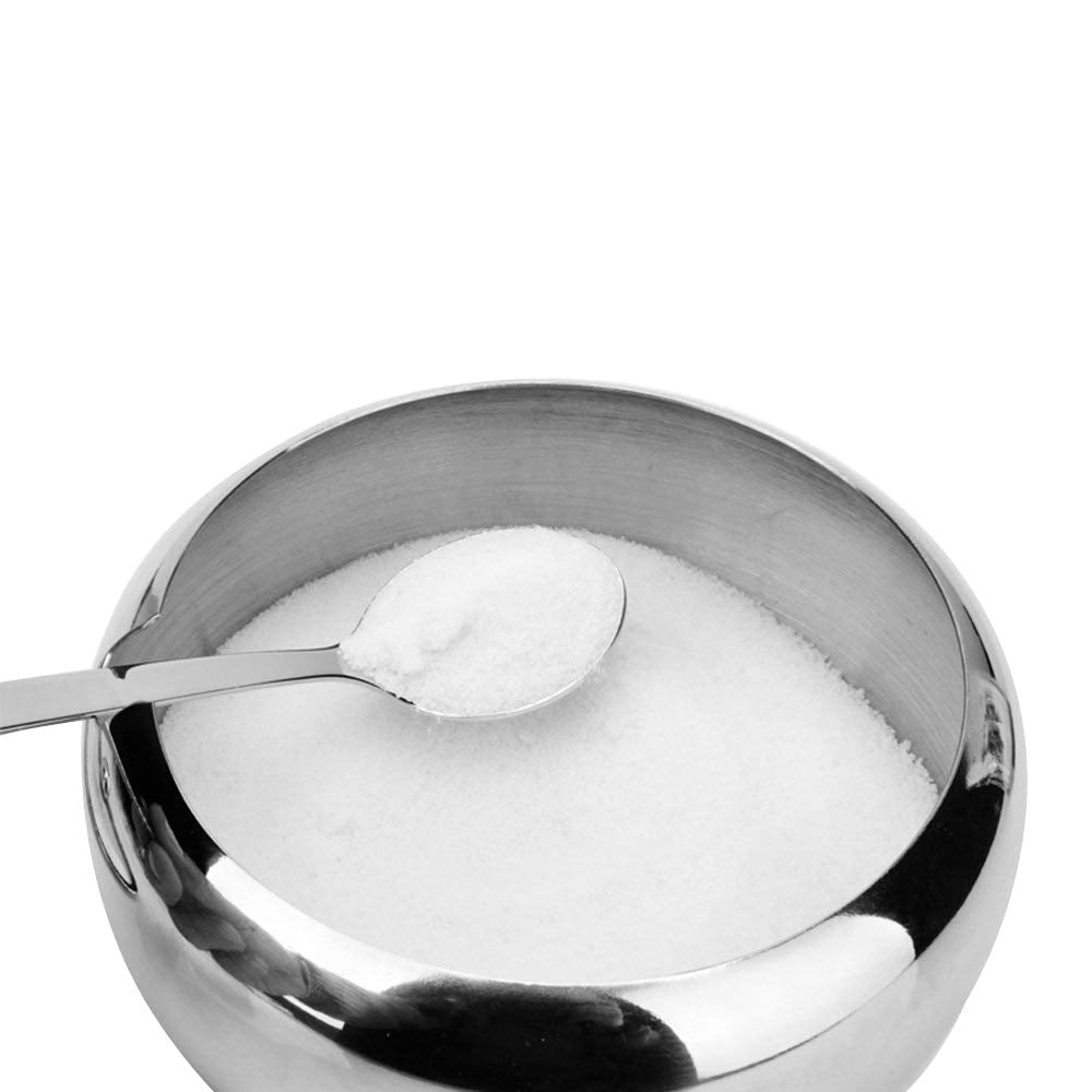 Stainless Steel Sugar Bowl with Scoop and Lid 500ml by HitMyNeed