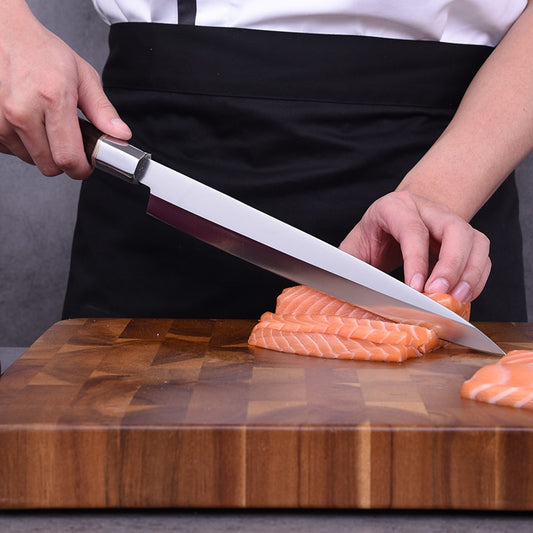 Stainless Steel Sushi Knife with Wood Handle 270mm by HitMyNeed