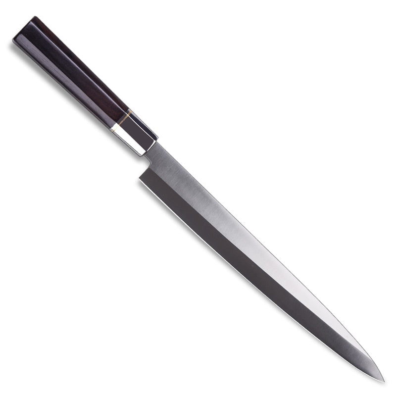 Stainless Steel Sushi Knife with Wood Handle 270mm by HitMyNeed
