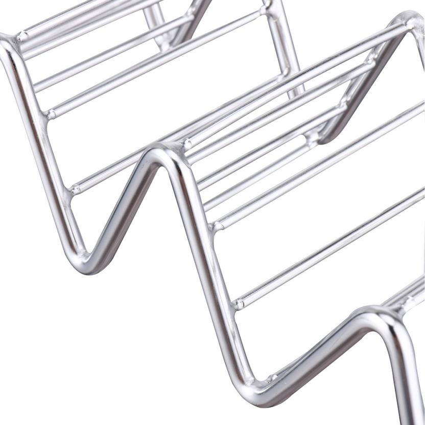 Stainless Steel Taco Holder Rack, 4-5 Shell Capacity by HitMyNeed