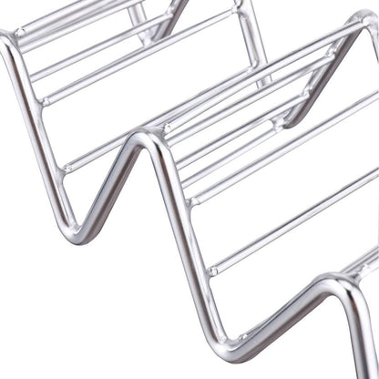 Stainless Steel Taco Holder Rack, 4-5 Shell Capacity by HitMyNeed