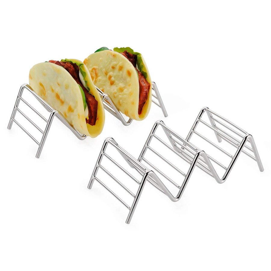 Stainless Steel Taco Holder Stand for 2-3 Tacos by HitMyNeed