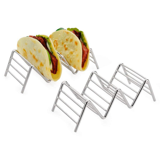 Stainless Steel Taco Holder Stand for 2-3 Tacos by HitMyNeed