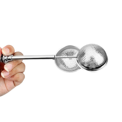 Stainless Steel Tea Strainer Ball with Handle by HitMyNeed