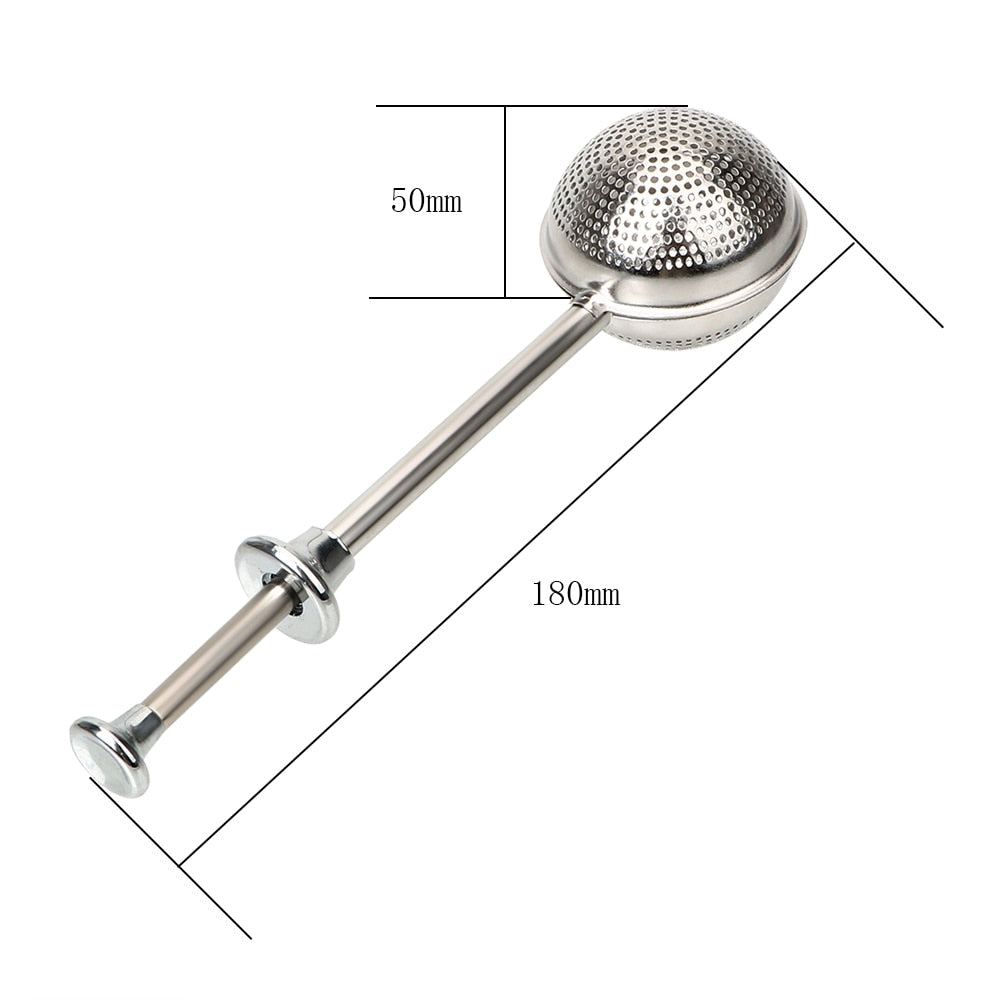 Stainless Steel Tea Strainer Ball with Handle by HitMyNeed