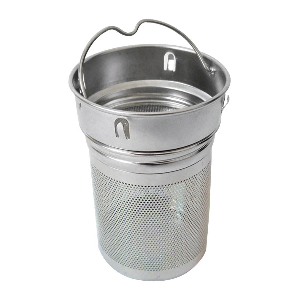 Stainless Steel Tea Strainer Cup with Handle by HitMyNeed