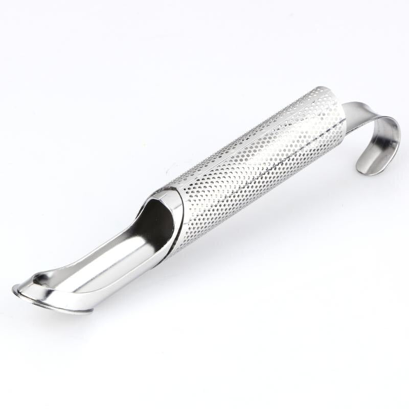 Stainless Steel Tea Strainer Pipe with Hook by HitMyNeed