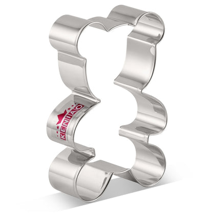Stainless Steel Teddy Bear Cookie Cutter, Large by HitMyNeed