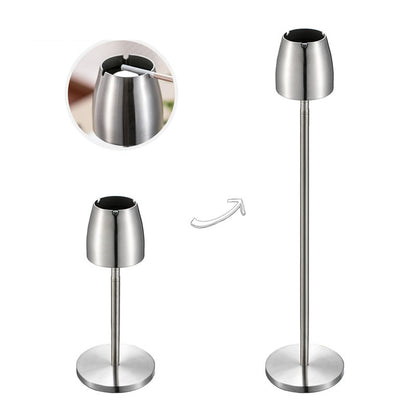 Stainless Steel Telescopic Ashtray Stand by HitMyNeed