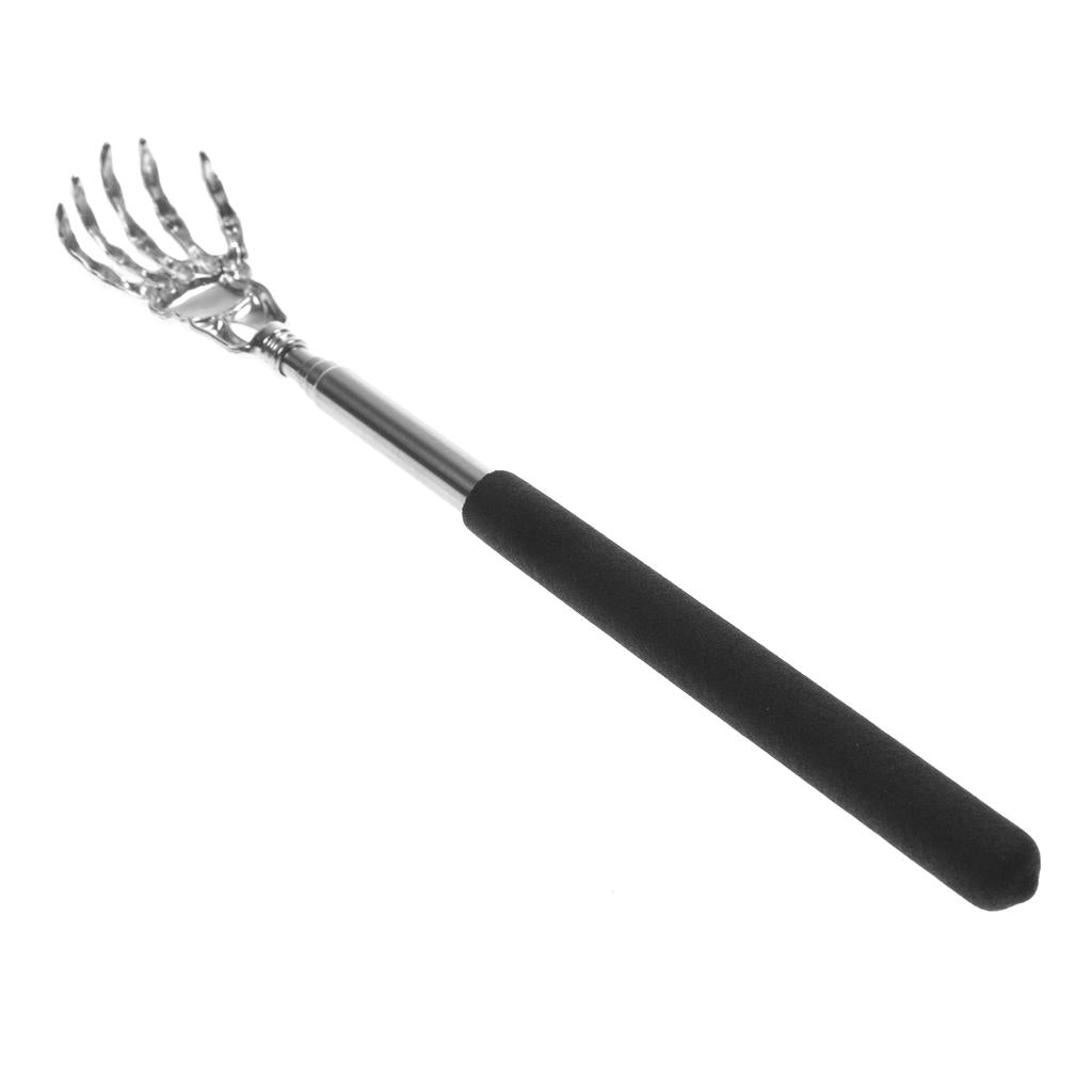 Stainless Steel Telescopic Back Scratcher black by HitMyNeed