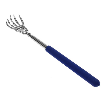 Stainless Steel Telescopic Back Scratcher blue by HitMyNeed