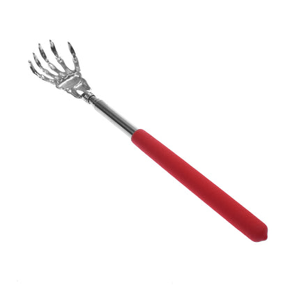 Stainless Steel Telescopic Back Scratcher red by HitMyNeed