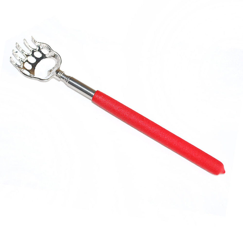Stainless Steel Telescopic Back Scratcher red-a by HitMyNeed